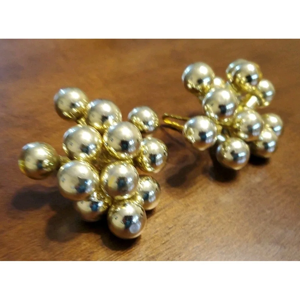 Christmas Gold‎ Mercury Glass 3/4